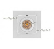 Встраиваемый светильник Arlight  CL-KARDAN-S102x102-9W White (WH, 38 deg)