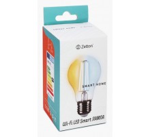 Лампа светодиодная с управлением через Wi-Fi Zetton Smart Wi-Fi Bulb E27 5Вт 2200-6500K ZTSHLBWCWE271RU