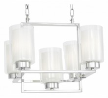 Подвесная люстра LUMINA DECO Lino LDP 1239-5 CHR