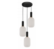 Подвесной светильник LUMINA DECO Rico LDP 1218-3 WT+BK