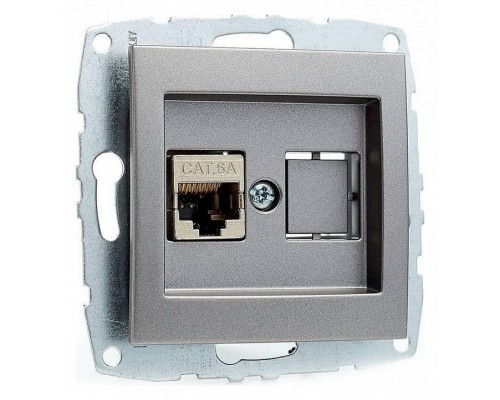 Розетка Ethernet RJ-45 без рамки Mono Electric Despina / Larissa 500-002405-125