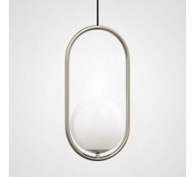 Подвесной светильник Imperiumloft Matthew Mccormick Hoop Silver Mila Pendant HOOP-B01