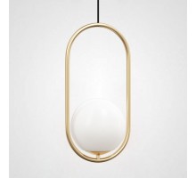 Подвесной светильник Imperiumloft Matthew Mccormick Hoop Gold Mila Pendant HOOP-B01