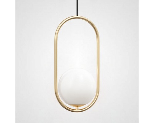 Подвесной светильник Imperiumloft Matthew Mccormick Hoop Gold Mila Pendant HOOP-B01