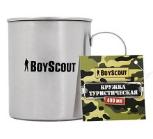 Кружка туристическая (0.4 л) BoyScout 61156