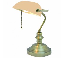 Настольная лампа офисная Arte Lamp Banker A2493LT-1AB