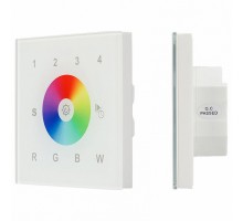 Панель-регулятора цвета RGBW сенсорная встраиваемая Arlight Sens SR-2300TR-DT8-G4-IN White (DALI, RGBW)