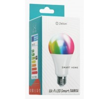 Лампа светодиодная с управлением через Wi-Fi Zetton Smart Wi-Fi Bulb E27 15Вт 6500K ZTSHLBRGBE271RU