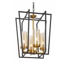 Подвесная люстра LUMINA DECO Afres LDP 1246-4 BK+MD