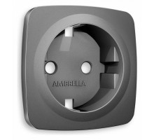 Накладка для розетки с заземлением Ambrella Volt Quant OP6560