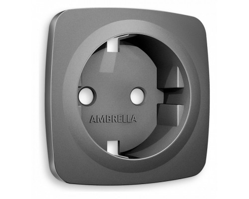 Накладка для розетки с заземлением Ambrella Volt Quant OP6560