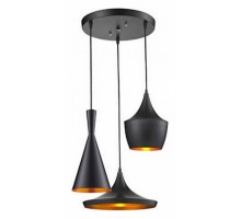 Подвесной светильник LUMINA DECO Foggi LDP 7712-3 BK