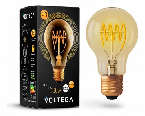 Лампа светодиодная Voltega General Purpose Bulb Е27 4Вт 2000K