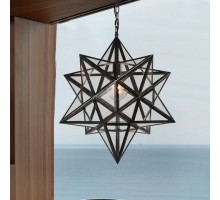 Подвесной светильник Imperiumloft Black Star Clear Glass 101314-26