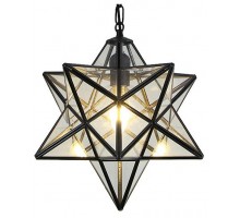 Подвесной светильник Imperiumloft Black Star Clear Glass 101314-26