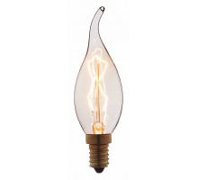 Лампа накаливания Loft it Edison Bulb E14 40Вт 2700K 