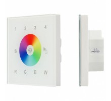 Панель-регулятора цвета RGBW сенсорная встраиваемая Arlight Sens SR-2300TR-DT8-G1-IN White (DALI, RGBW)