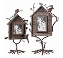 Набор 2 фоторамок настольных Bird House 18528