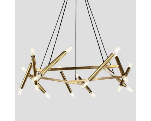 Подвесная люстра Imperiumloft Jonathan Browning Le Pentagone Chandelier 20 Light 40.2364