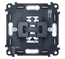 Механизм выключателя проходного одноклавишного Ambrella Volt Quant VM105