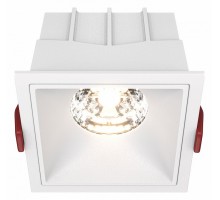 Встраиваемый светильник Maytoni Alfa LED DL043-01-15W4K-SQ-W