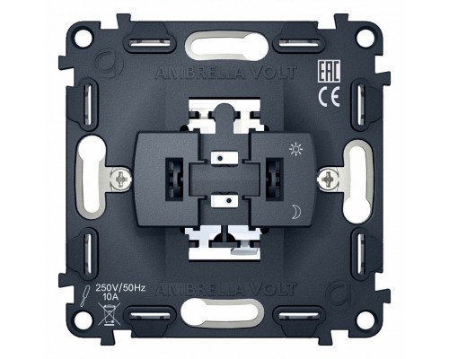 Механизм выключателя одноклавишного Ambrella Volt Quant VM101