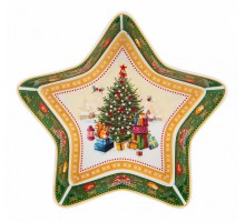 Блюдо декоративное (17.5x17.5x3.5 см) Christmas collection 85-1610