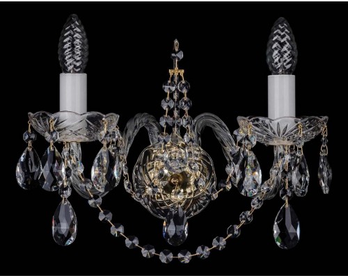 Бра Bohemia Ivele Crystal 1411 1411B/2/195/XL/G